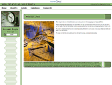 Tablet Screenshot of mfgfinancialsolutions.com